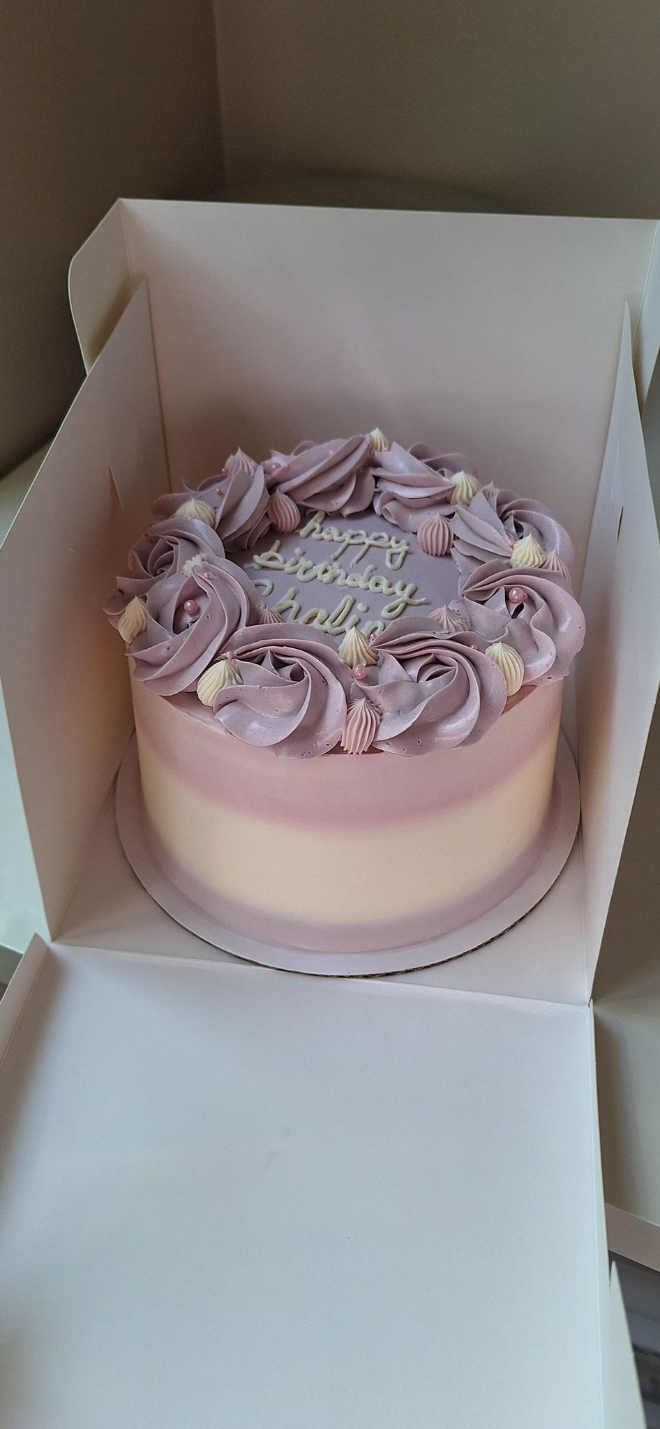 Cream Ombre