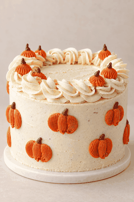 Pumpkin Patch Cake