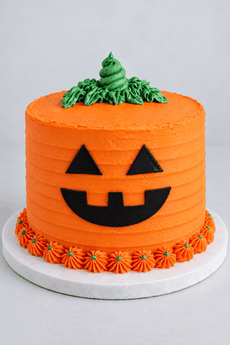 Jack-O Lantern Cake